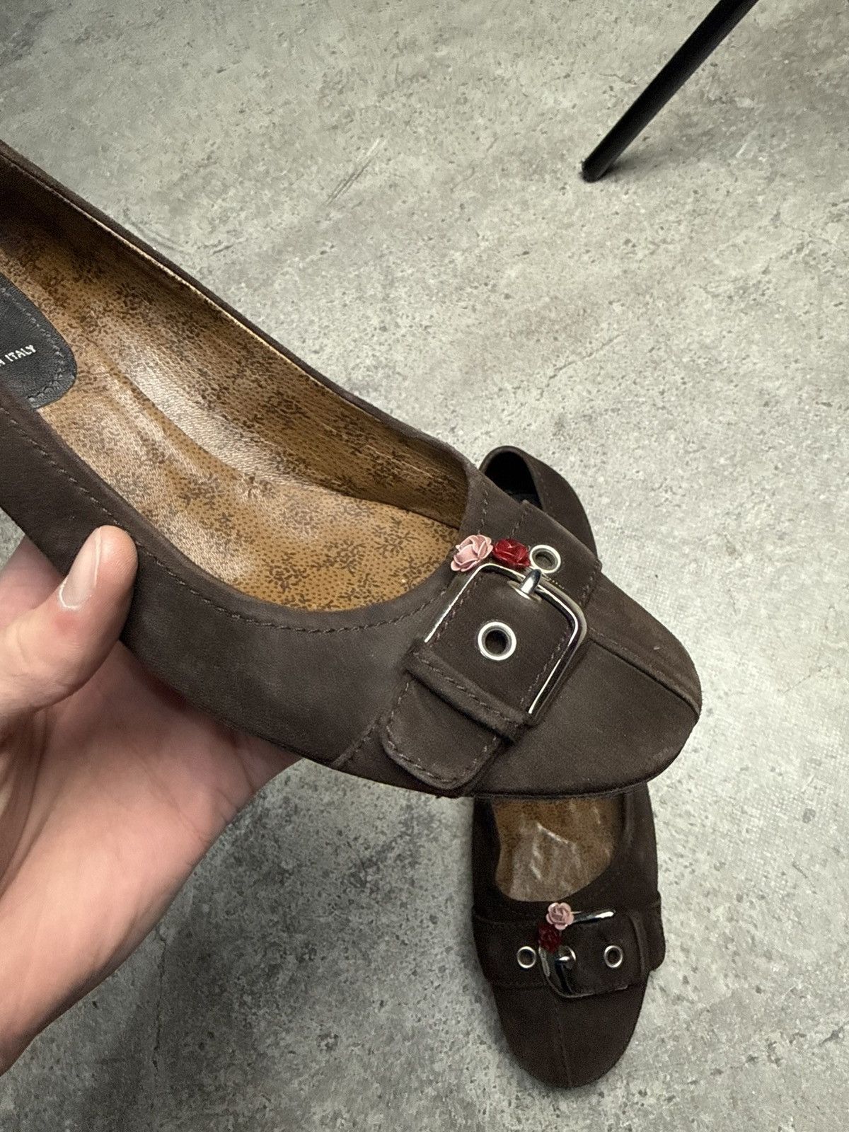Miu Miu Miu Miu Kitten Heels Pumps Brown Y2k Size US 9 / IT 39 - 6 Thumbnail
