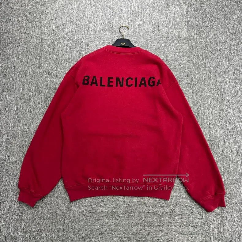 Balenciaga Balenciaga Letter Printed Sweatshirt Size US XS / EU 42 / 0 - 1 Thumbnail