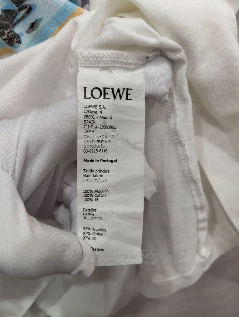 Loewe Loewe T-Shirt Size S / US 4 / IT 40 - 4 Thumbnail