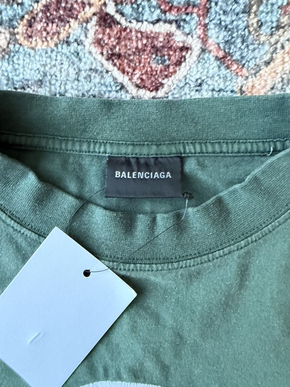 Balenciaga Basketball Oversized T-shirt Size US M / EU 48-50 / 2 - 4 Thumbnail