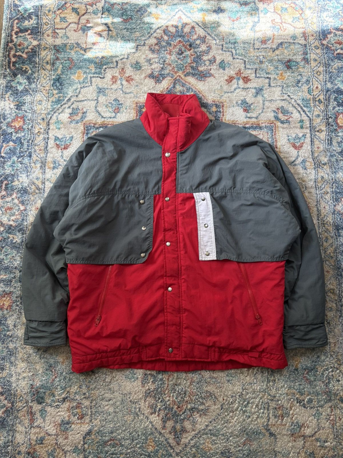 Vintage Vintage 80s Bay Sport Zip-up Ski Jacket Size XL Size US XL / EU 56 / 4 - 1 Thumbnail