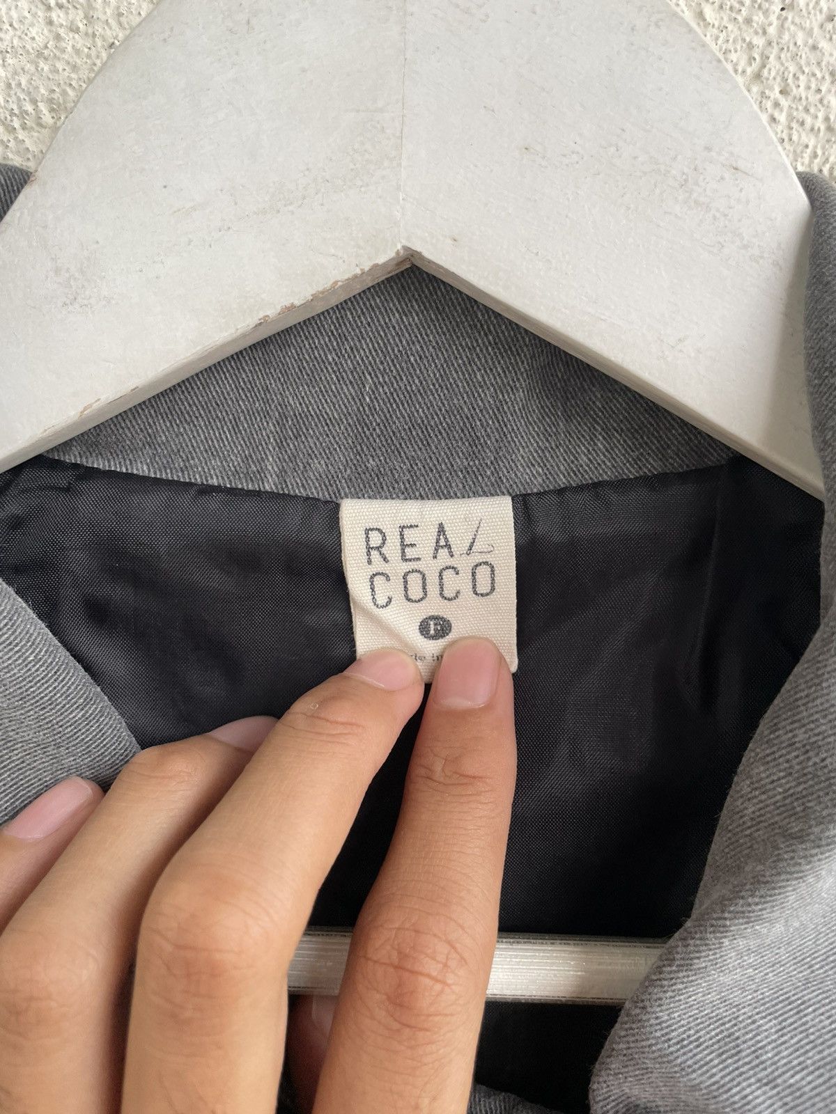 If Six Was Nine 2000s Coco Grey Asymmetrical Zip Jacket Biker Y2K LGB Under Size US XL / EU 56 / 4 - 5 Thumbnail