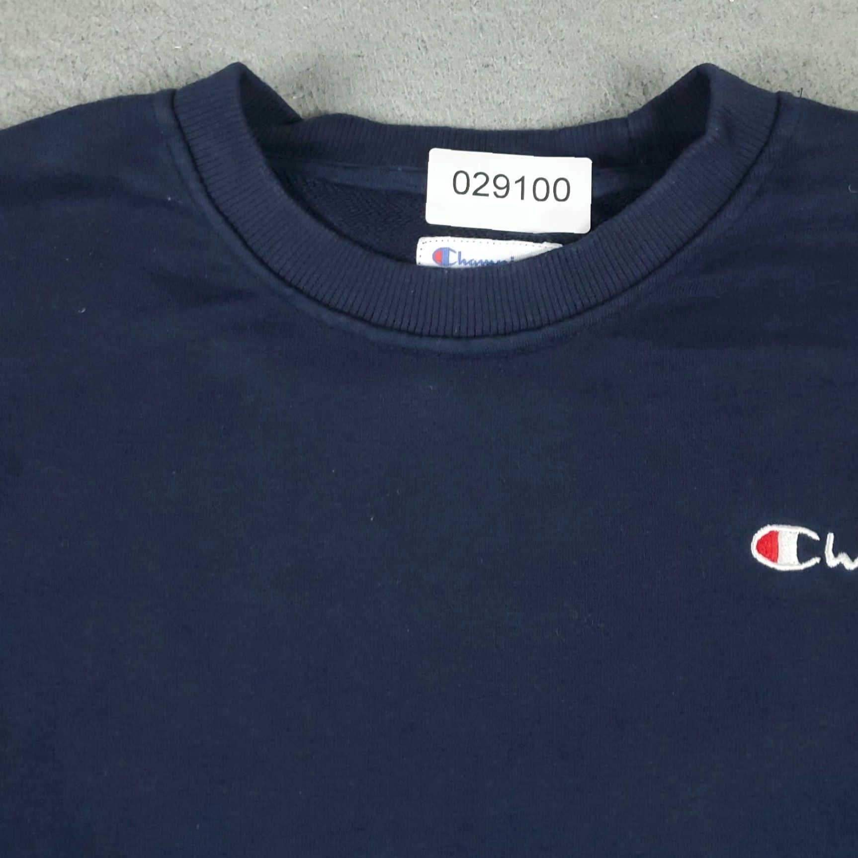 Champion Champion Pullover Sweater Mens Small Blue Long Sleeve Cotton Blend Crew Neck Size US S / EU 44-46 / 1 - 3 Thumbnail
