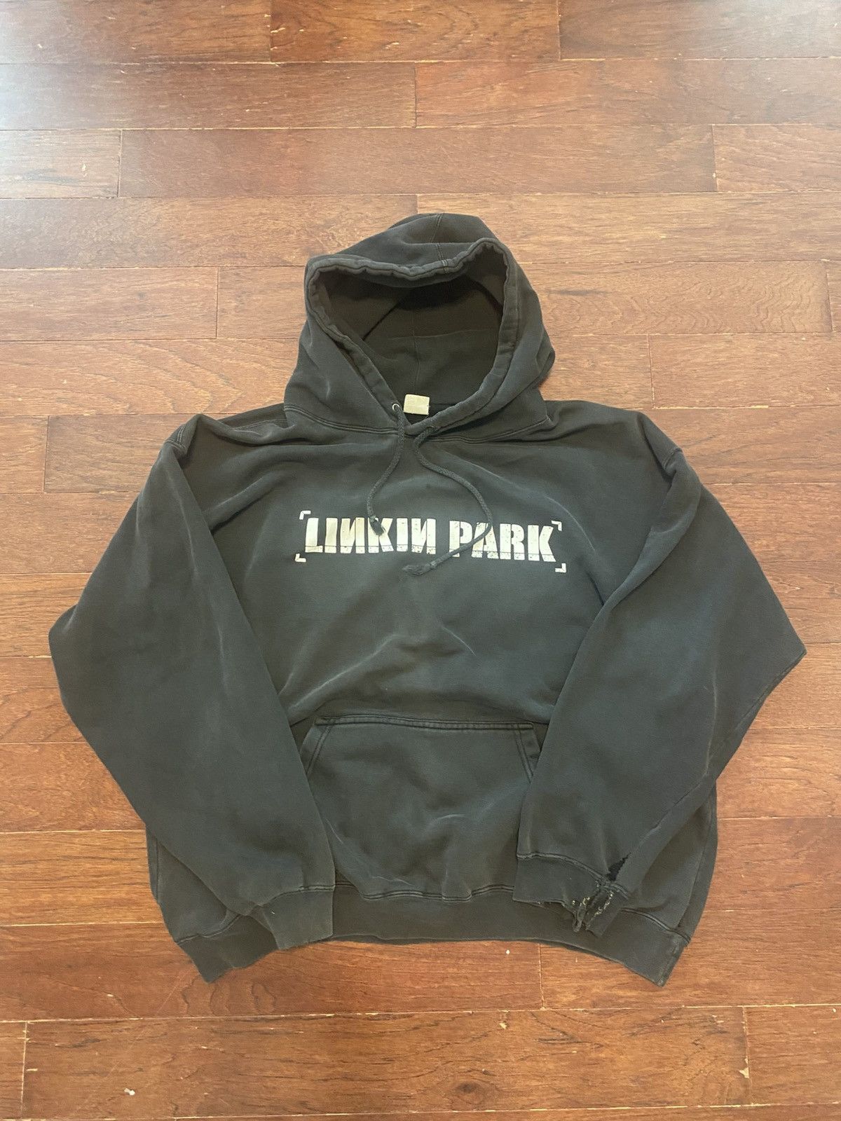 Vintage 2001 Mens Linkin Park Hybrid Theory Hoodie RARE