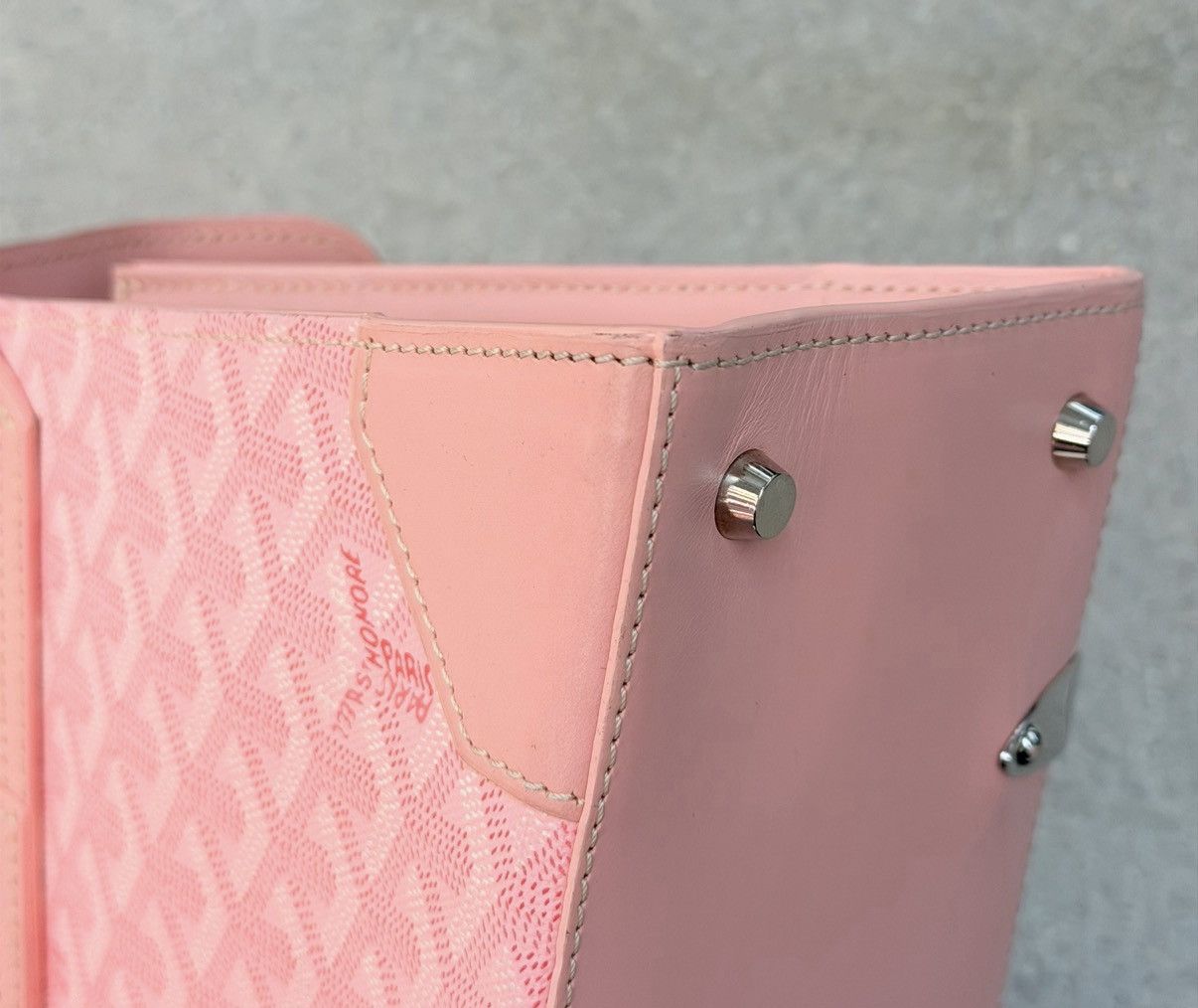 Goyard Goyard Pink Purse RARE 2008 PM Saigon Sakura Pearl Japan Size ONE SIZE - 20 Thumbnail