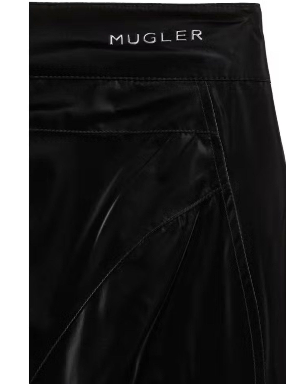 Thierry Mugler Mugler x H&M relaxed fit biker trousers Size US 34 / EU 50 - 6 Thumbnail