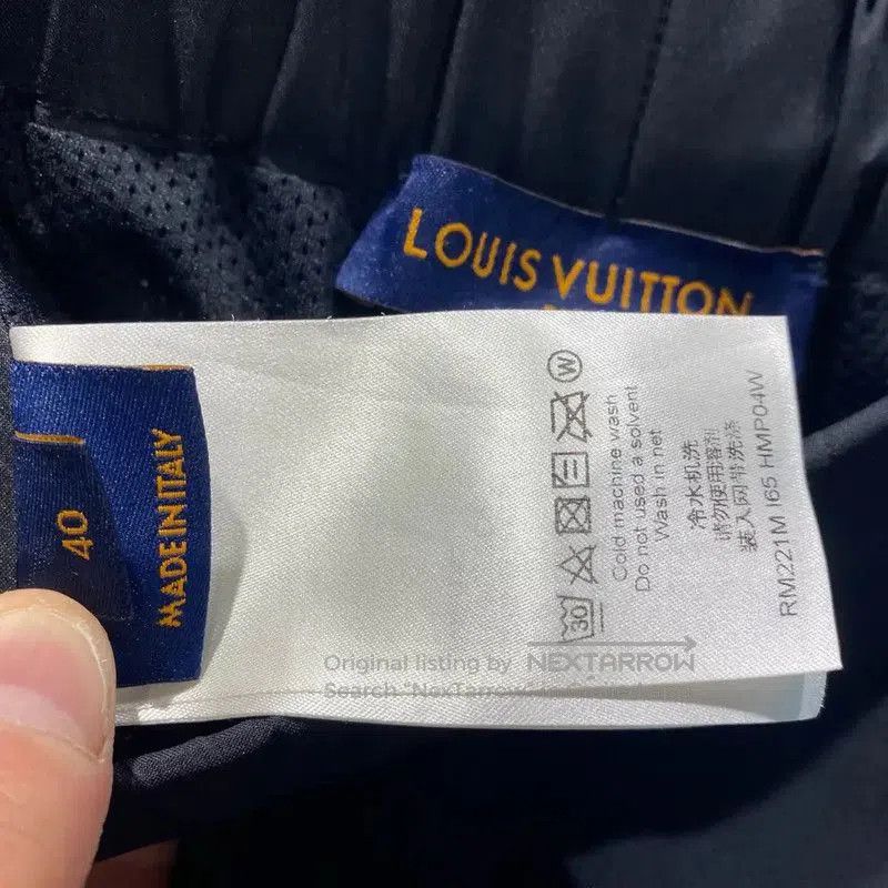 Louis Vuitton Louis Vuitton Black Cotton Blend Casual Pants . Size US 32 / EU 48 - 4 Thumbnail