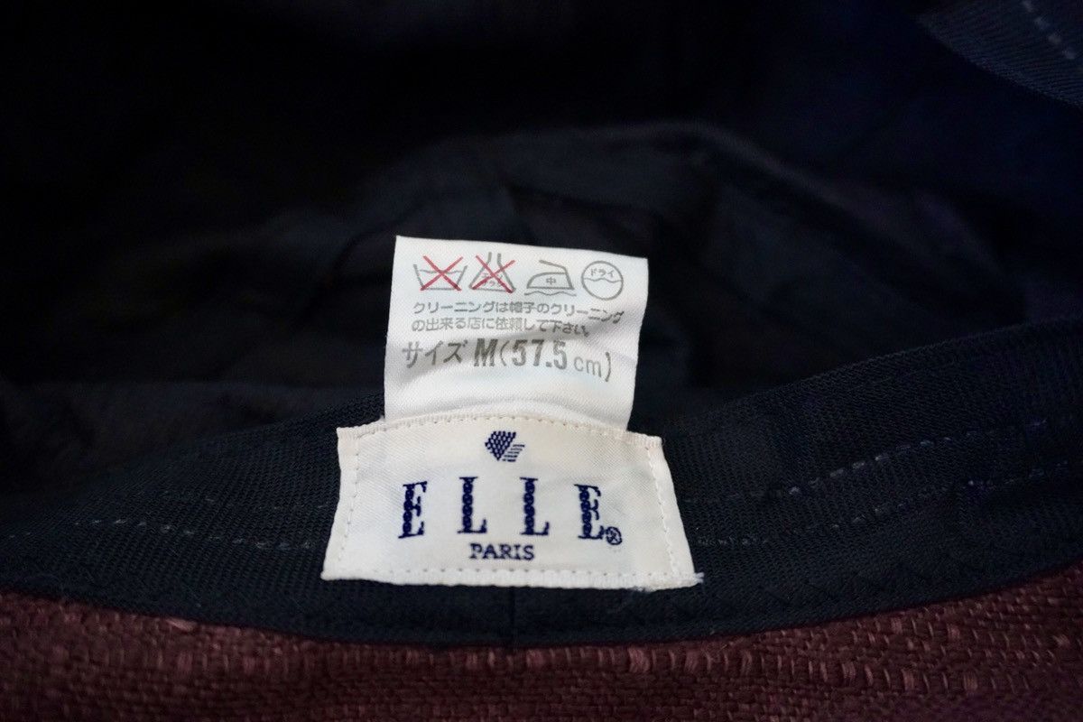 Vintage Vintage elle paris bucket hat head gear nice to wear Size ONE SIZE - 6 Thumbnail