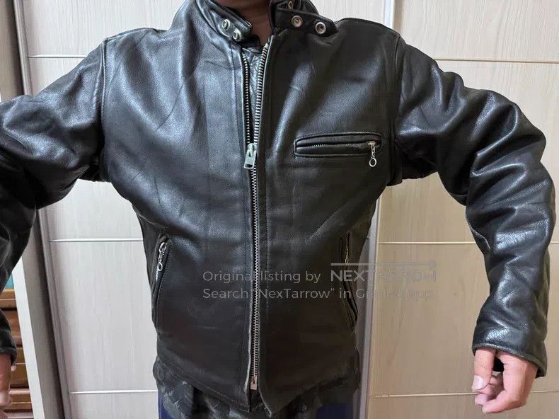 Other American motorcycle leather jacket Size US S / EU 44-46 / 1 - 7 Thumbnail