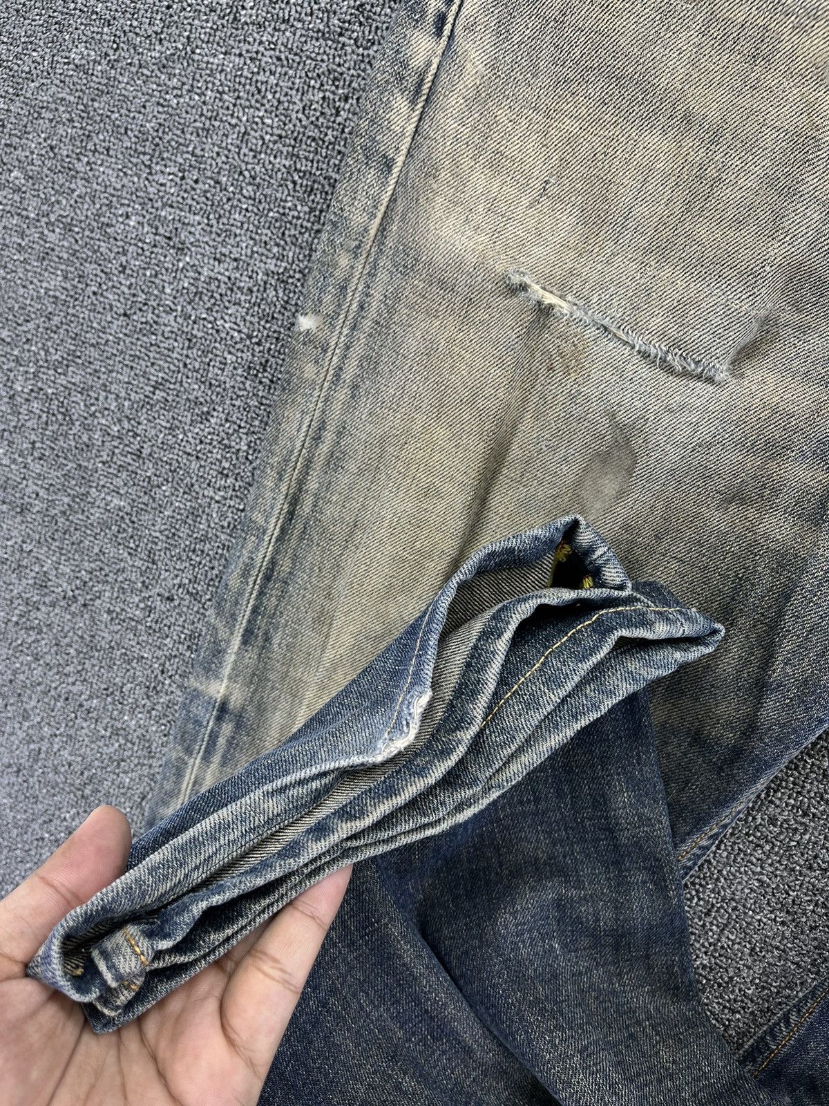 Diesel Vintage 90s Diesel Rare Punk Jeans Denim Pants Size US 29 - 11 Thumbnail