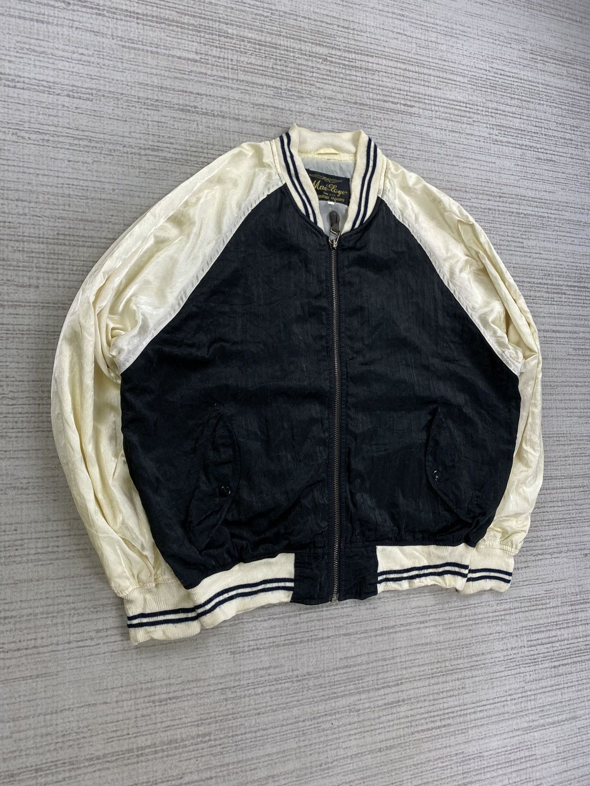 Japanese Brand × Vintage Vintage 80s American Classic Sukajan Bombers Jacket Size US XL / EU 56 / 4 - 3 Thumbnail