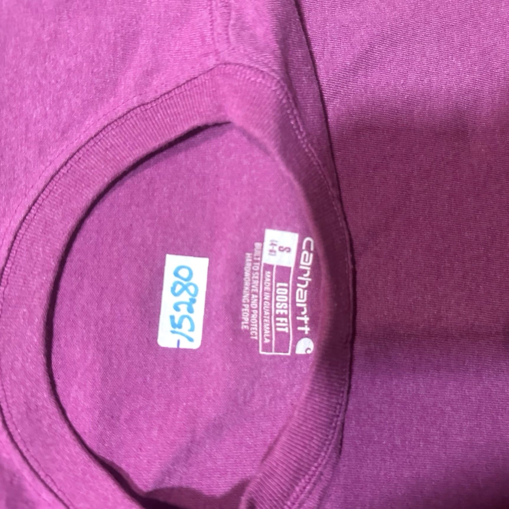 Carhartt Carhartt Shirt Womens Small Pink Pocket T Shirt Women's Small Pink Pocket T Size S / US 4 / IT 40 - 7 Thumbnail