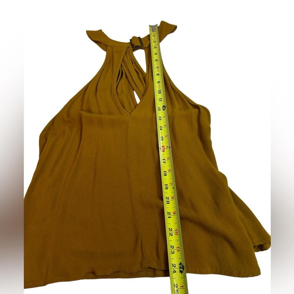 Free People Free People l Twist & Shout Mustard Yellow Top Small Size S / US 4 / IT 40 - 5 Thumbnail