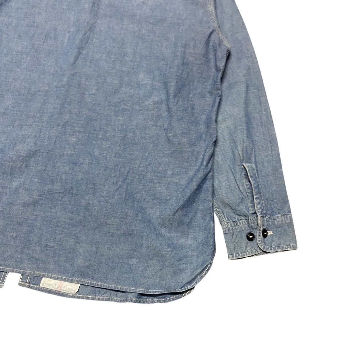 The Real McCoy's Vintage 8Hour Union Joe McCoy Work Shirt Size US L / EU 52-54 / 3 - 8 Thumbnail