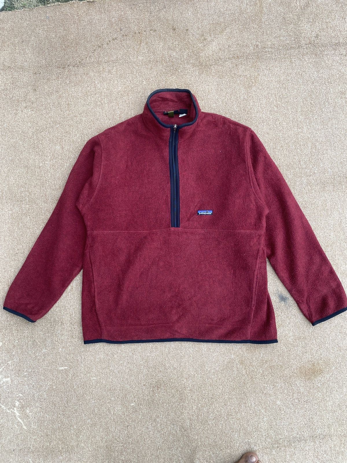 Patagonia Vintage patagonia cynchilla half zipper sweatshirt Size US L / EU 52-54 / 3 - 1 Thumbnail