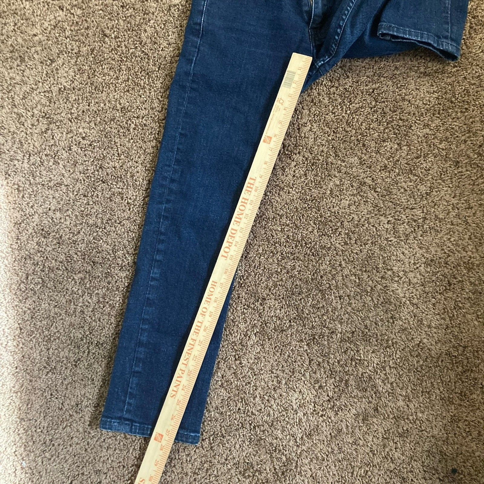 Levi's Levis 511 Slim Fit Jeans Mens 29 x 30 Dark Wash Blue Denim Size US 29 - 6 Thumbnail