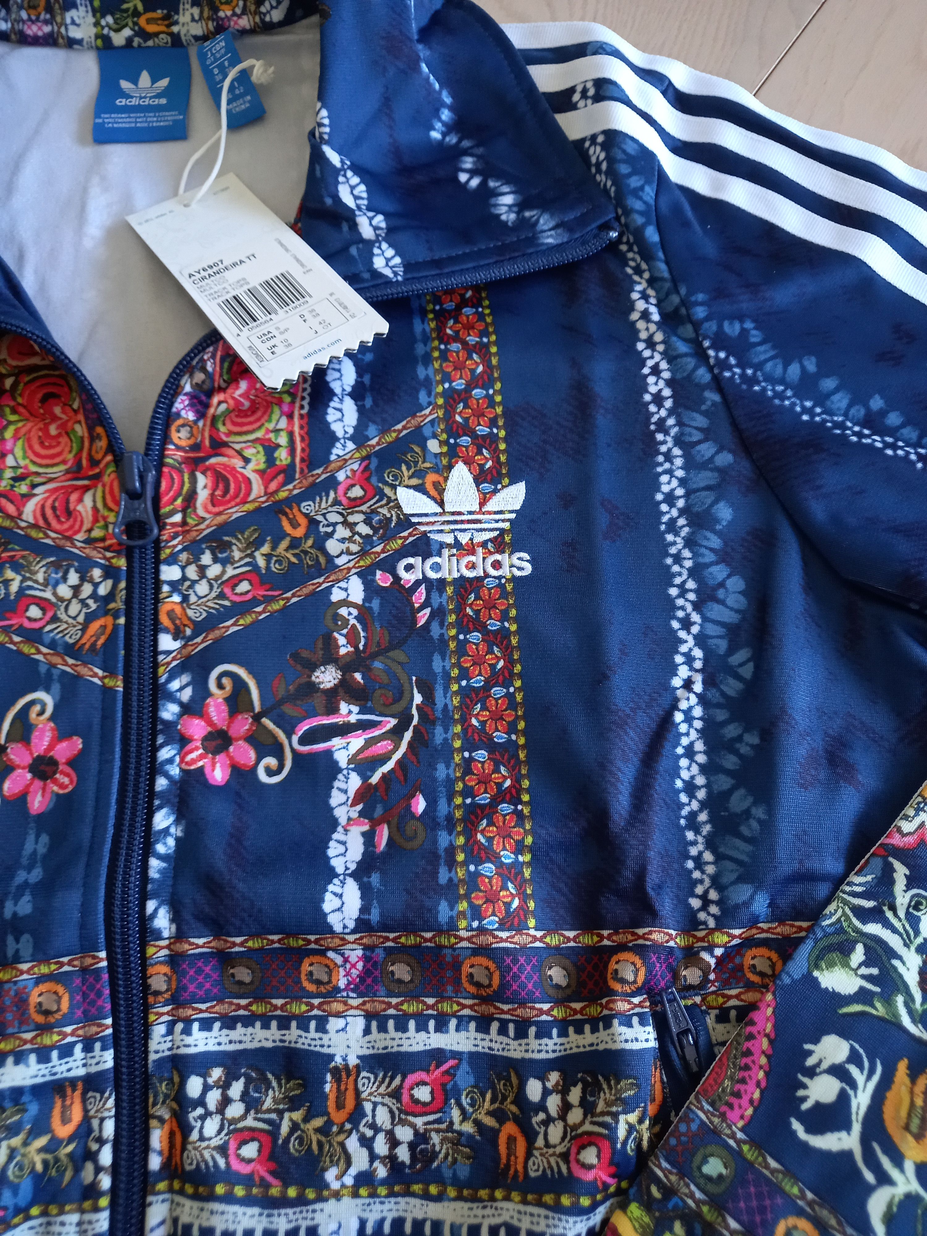 Adidas × Vintage NWT Adidas x Farm Cirandeira Firebird Track Jacket AY6907 Size S / US 4 / IT 40 - 4 Thumbnail