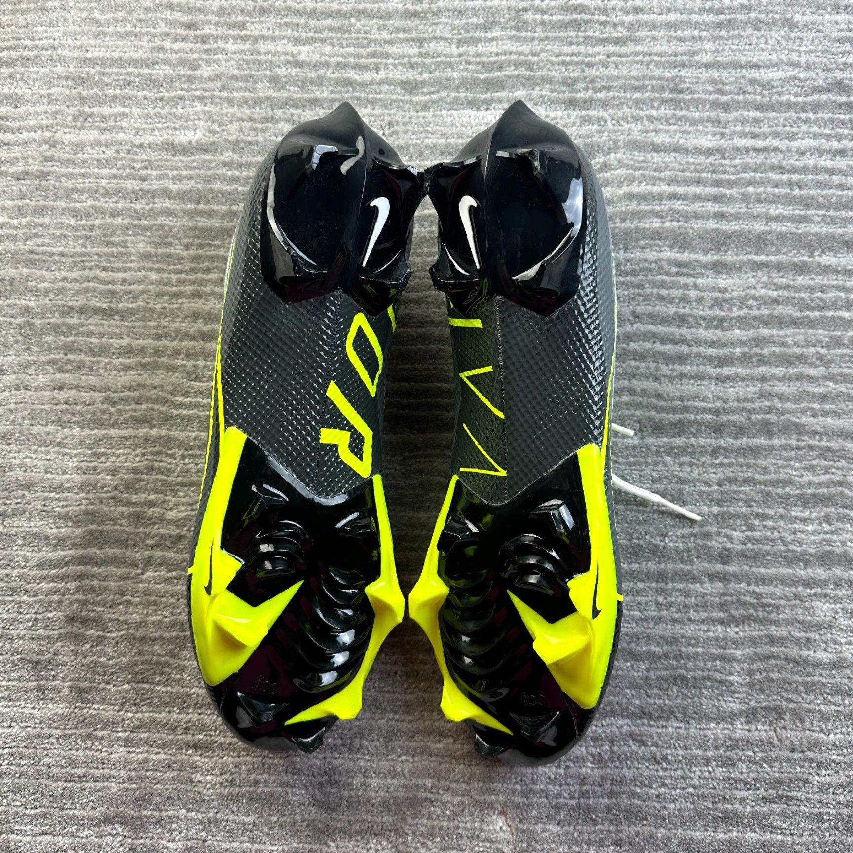 Nike Nike Vapor Edge Speed 360 Football Cleats Adult Size 13 Neon Volt Mens Size US 13 / EU 46 - 6 Thumbnail