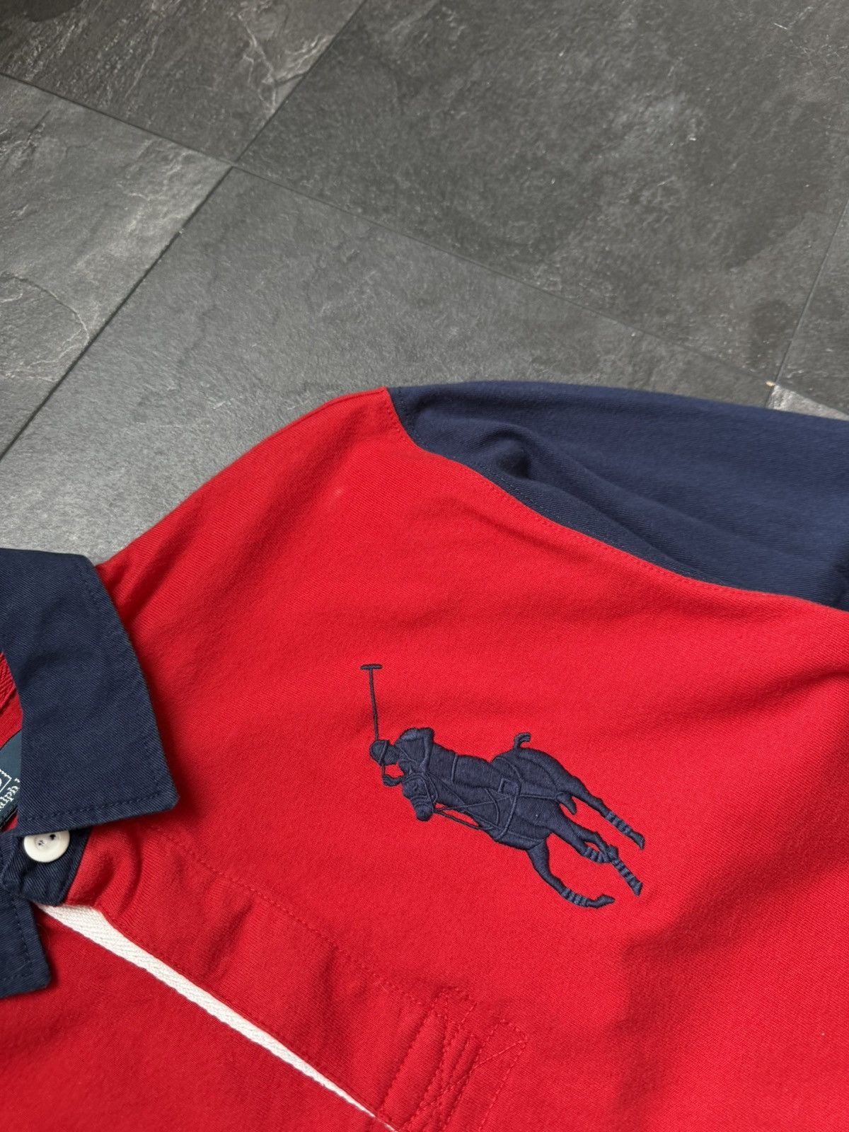 Polo Ralph Lauren × Vintage Vintage polo Ralph Lauren rugby long sleeve Size US XS / EU 42 / 0 - 4 Thumbnail