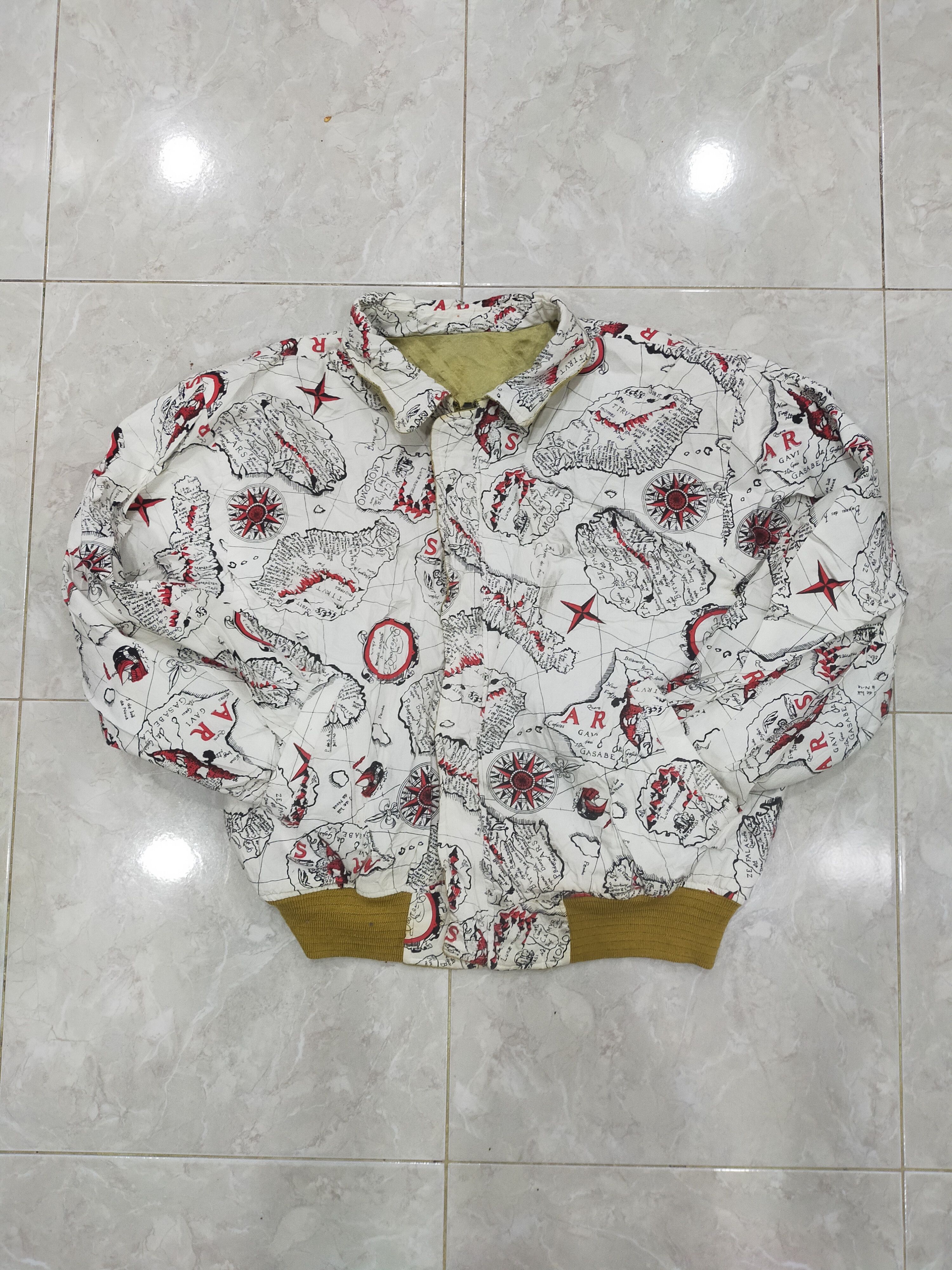 Issey Miyake × Japanese Brand Vintage Admirable Riversible Bomber Jacket Size US XL / EU 56 / 4 - 2 Thumbnail