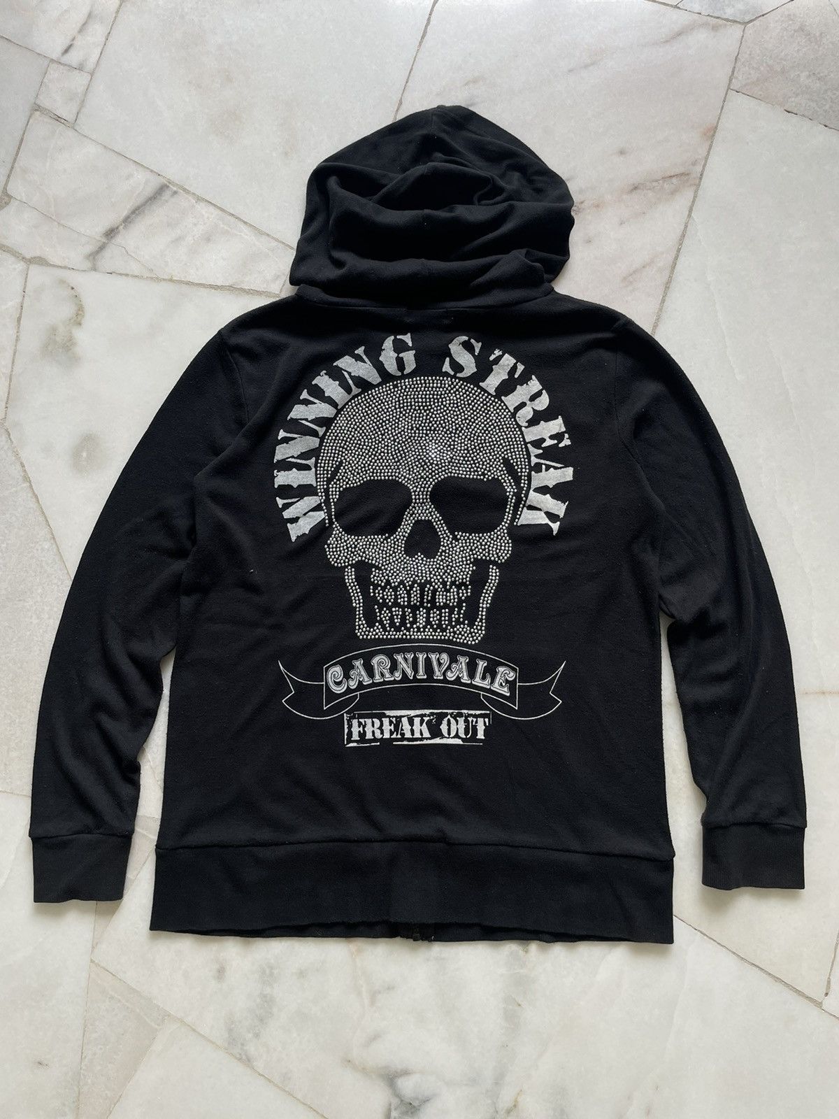 Beauty Beast × If Six Was Nine × Japanese Brand Vintage M.K.R Japanese Brand Skull Hoodies Size US M / EU 48-50 / 2 - 1 Thumbnail