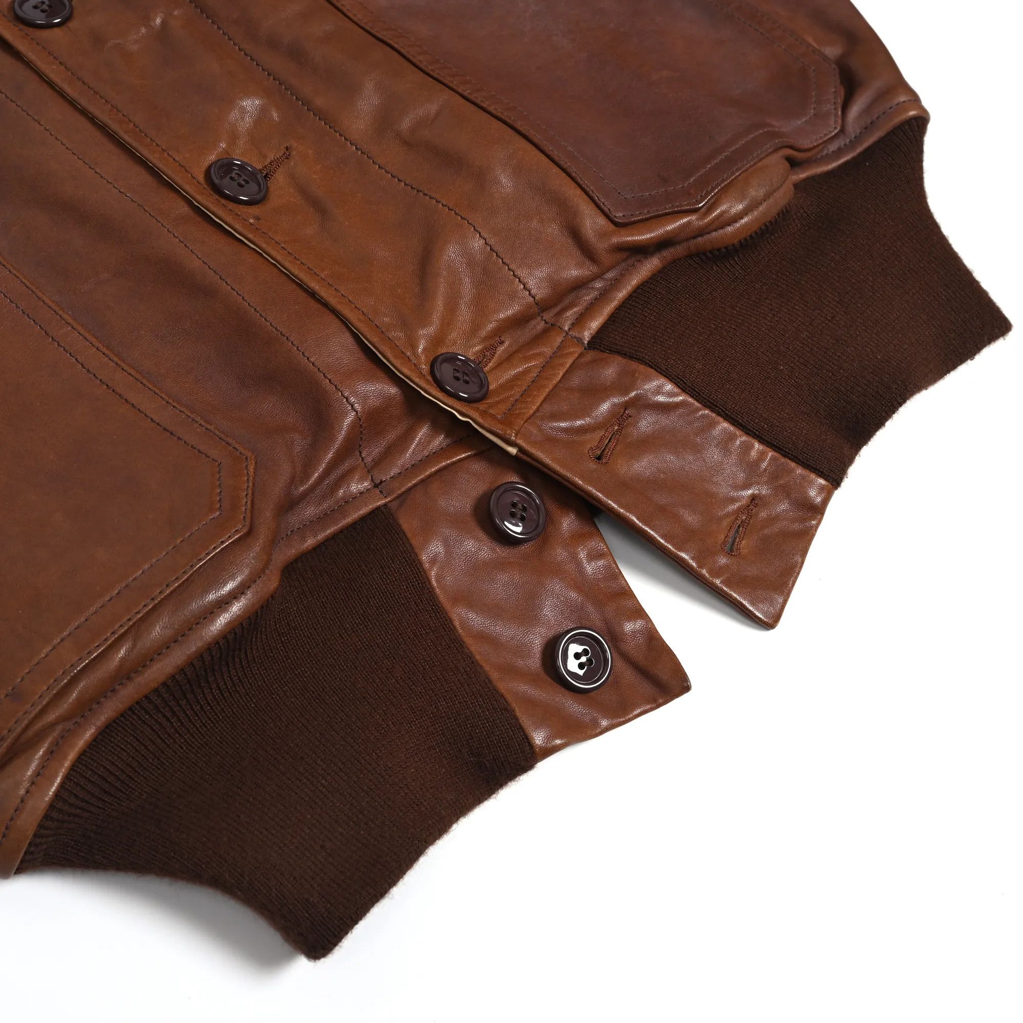Other CHAPAL A1 leather jacket (M) Size US M / EU 48-50 / 2 - 7 Thumbnail