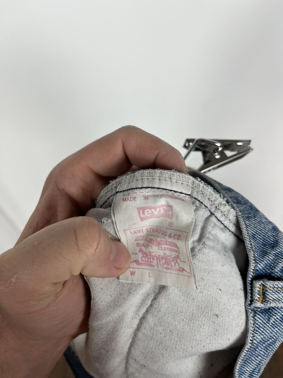 Levi's Vintage Levis Distressed Denim Jeans Pants Yugoslavia Size US 32 / EU 48 - 17 Thumbnail