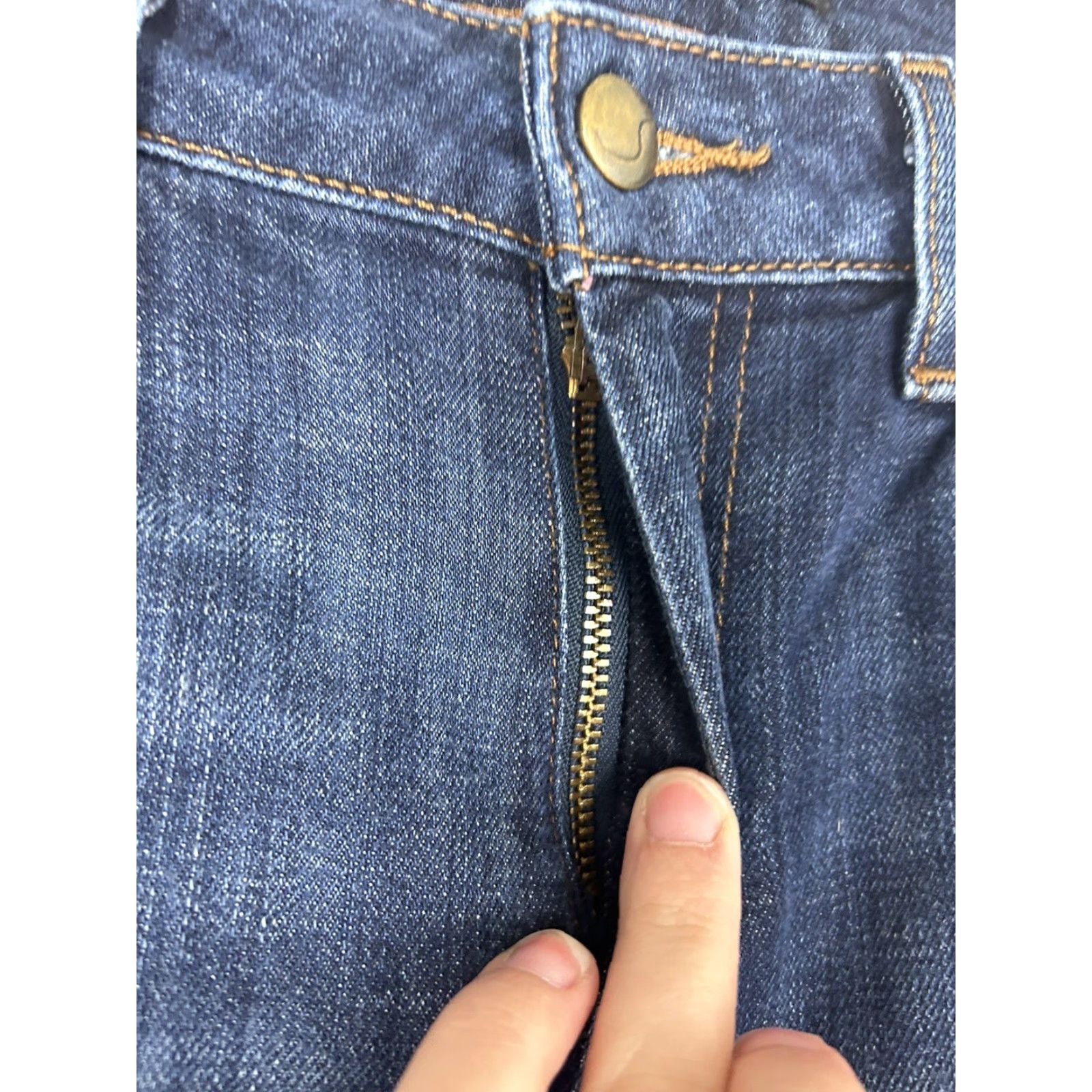 Vintage Joe's Jeans Visionaire Flare Bootcut Jeans Womens 26 Dark Wash 28x31 Stretch Denim Cotton Blend Regular Zip Size 26" / US 2 / IT 38 - 6 Thumbnail