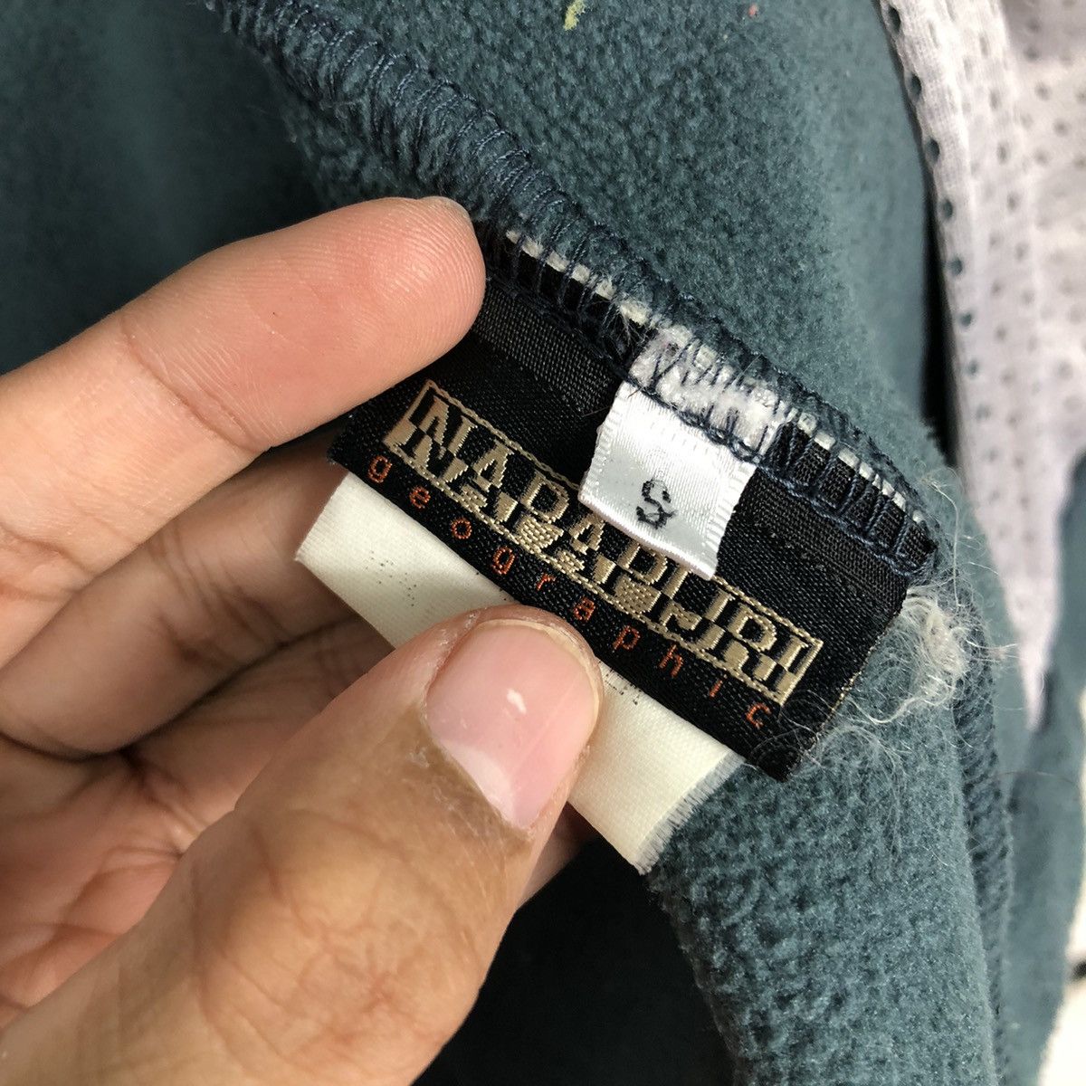 Japanese Brand 📌Vintage Fleece Sherpa Vest Jacket Napapijri Size US S / EU 44-46 / 1 - 22 Thumbnail