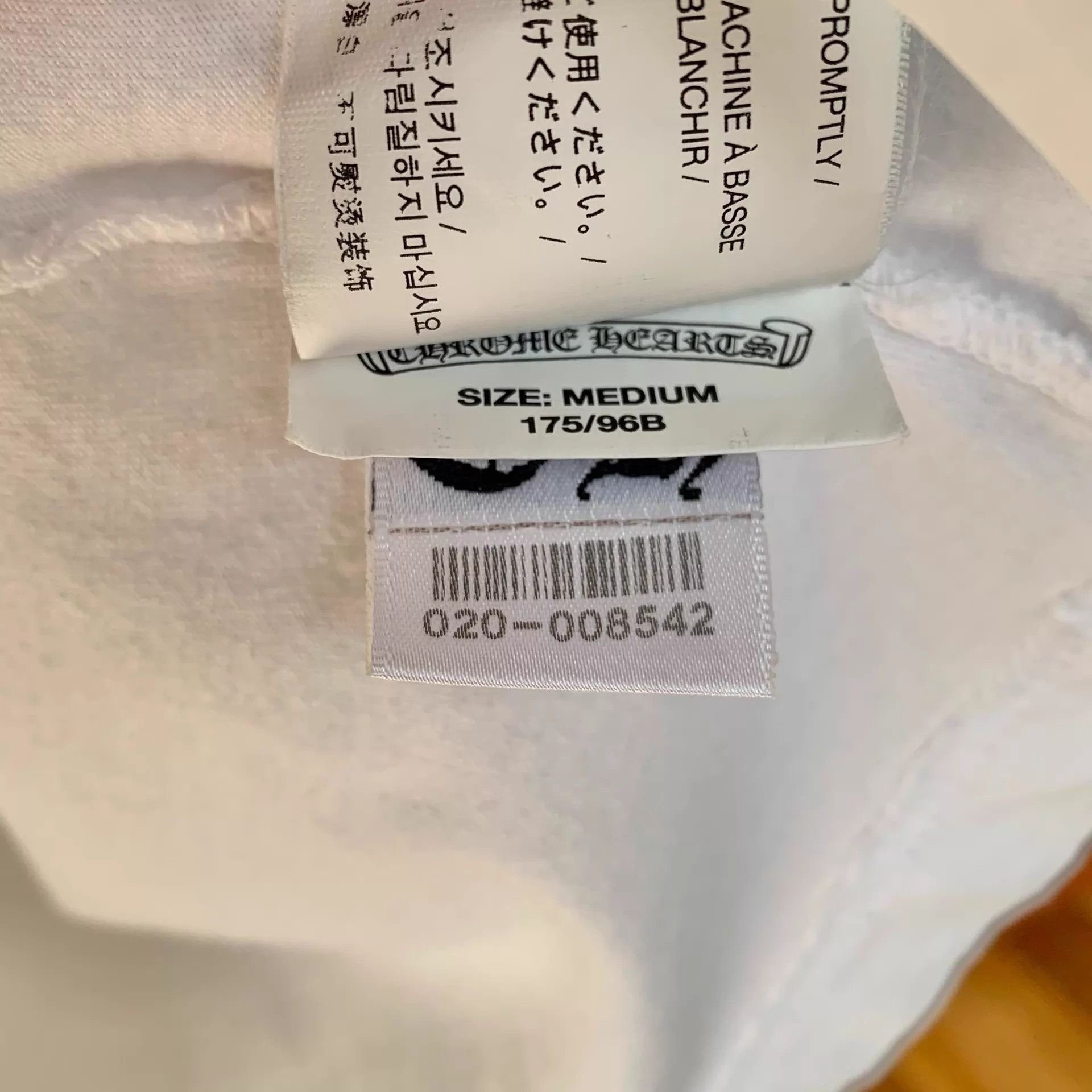 Chrome Hearts Chrome Hearts Horseshoe Sanskrit Print T-shirt M Size US M / EU 48-50 / 2 - 9 Thumbnail
