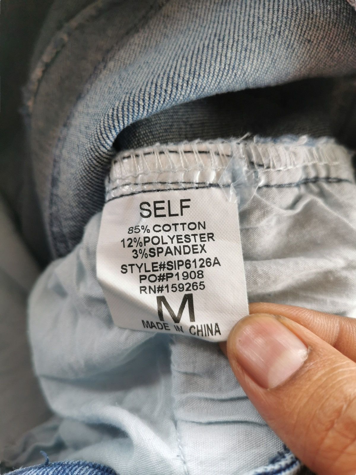 Tornado Mart Avantgarde Saints Hearts Flared Distressed Jeans Size 26" / US 2 / IT 38 - 7 Thumbnail
