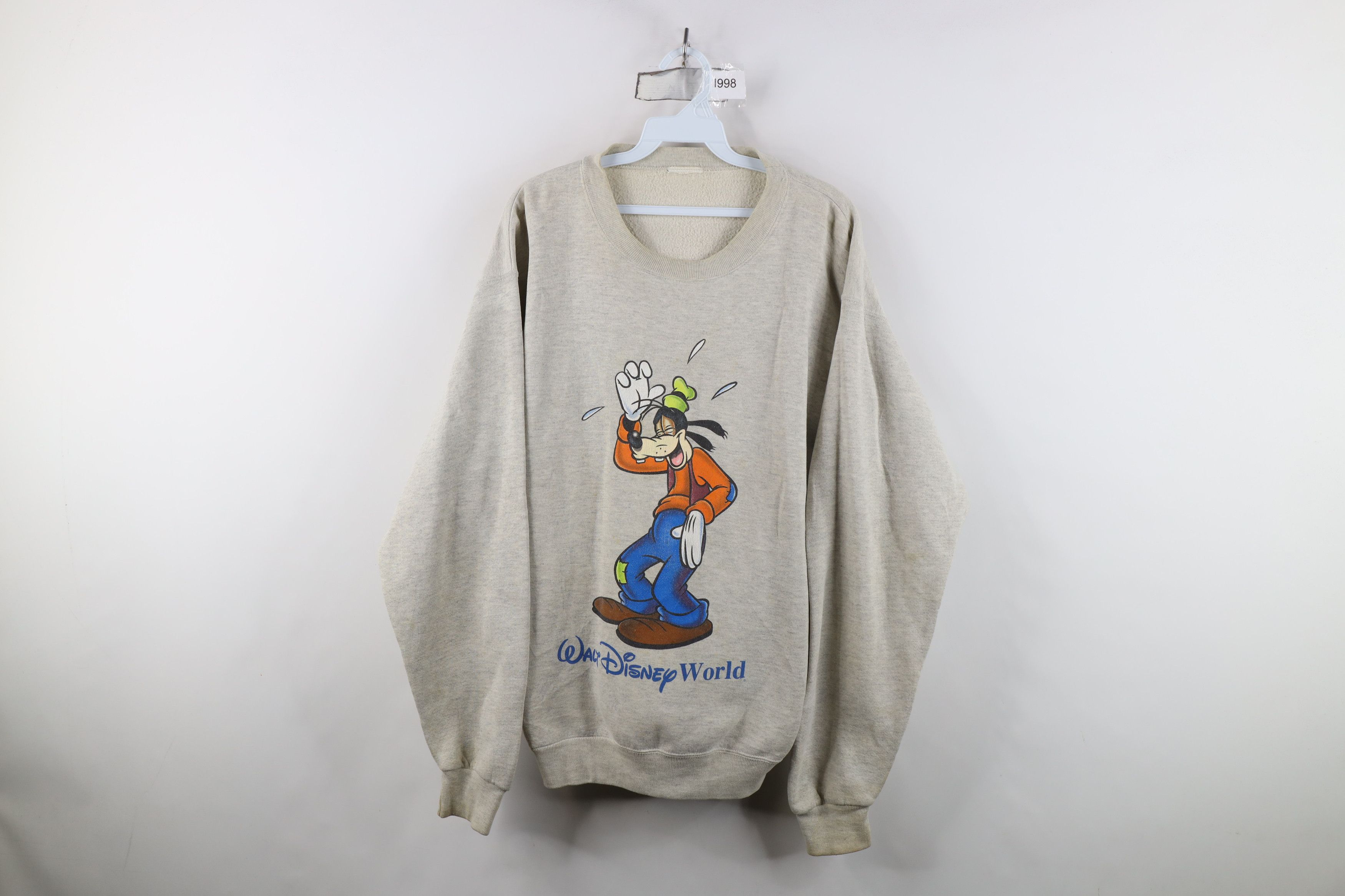 Vintage Vintage 90s Walt Disney World Goofy Crewneck Sweatshirt Size US L / EU 52-54 / 3 - 1 Thumbnail