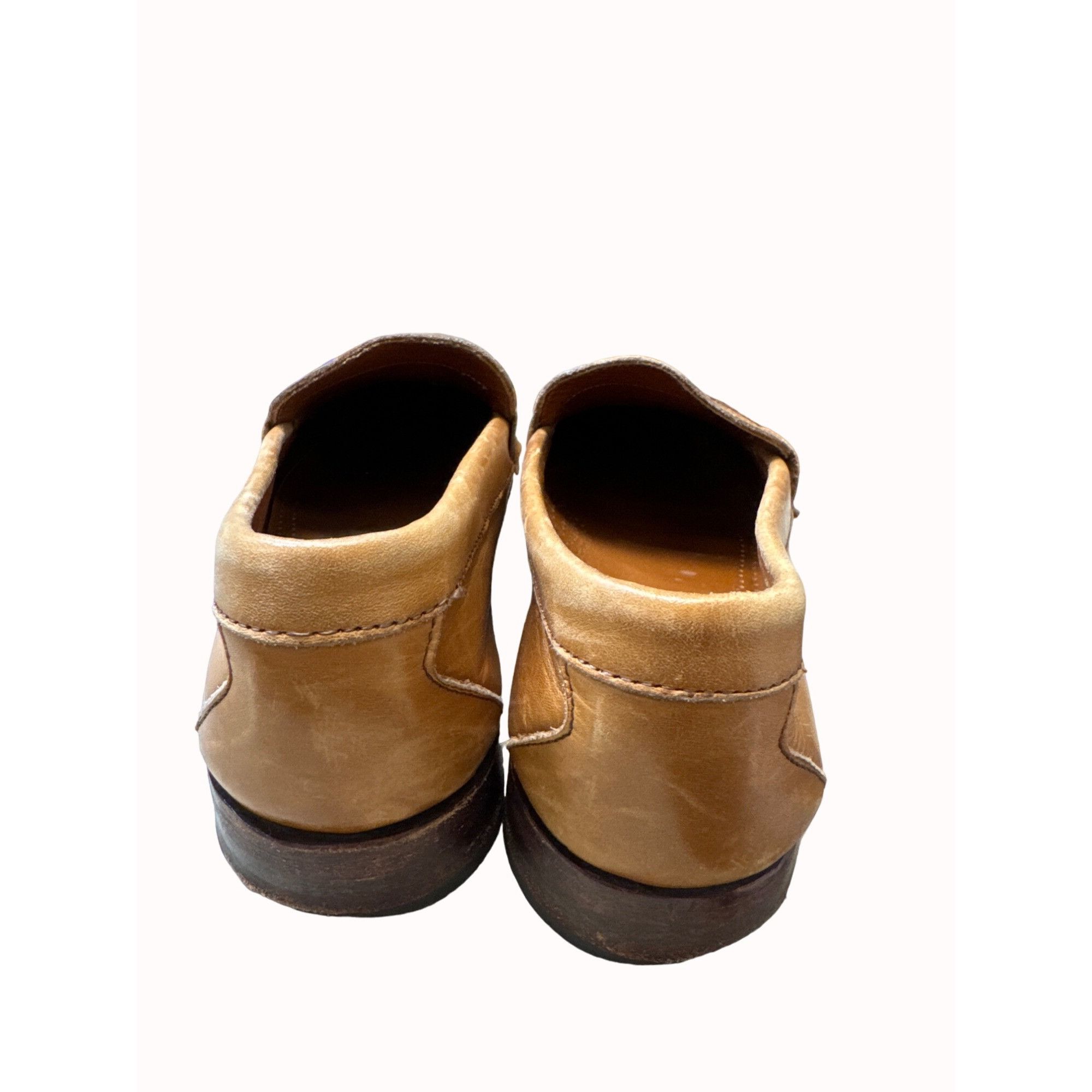 Allen Edmonds Allen Edmonds tan men’s penny Oxford dress shoes 9.5D SKU 44 Size US 9.5 / EU 42-43 - 7 Thumbnail