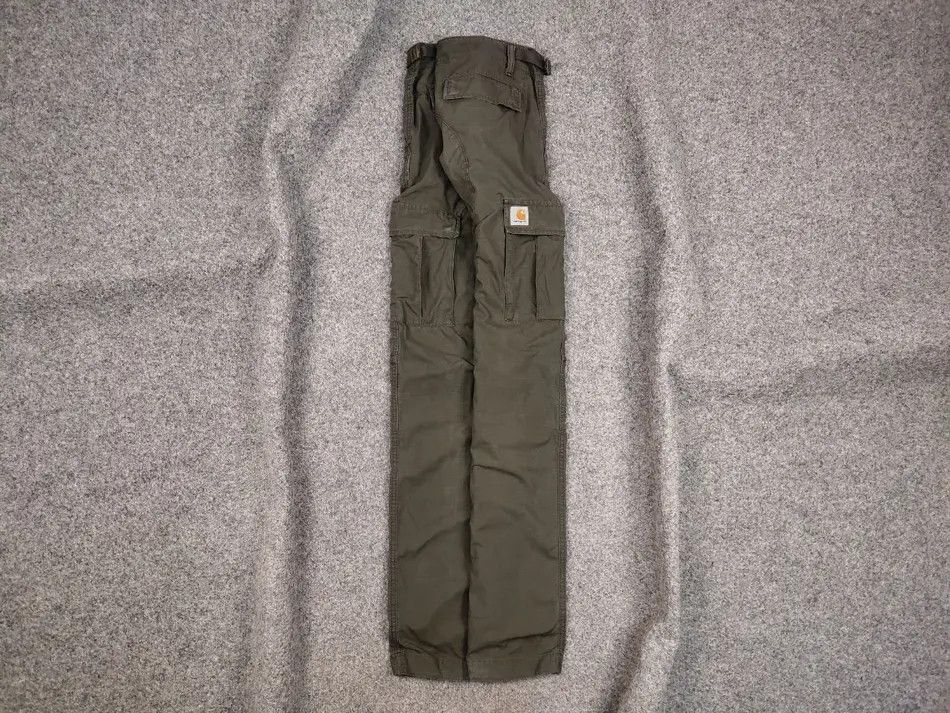 Carhartt Vintage 90's Carhartt aviation Ripstop Green Cargo Pants Size US 31 - 1 Thumbnail