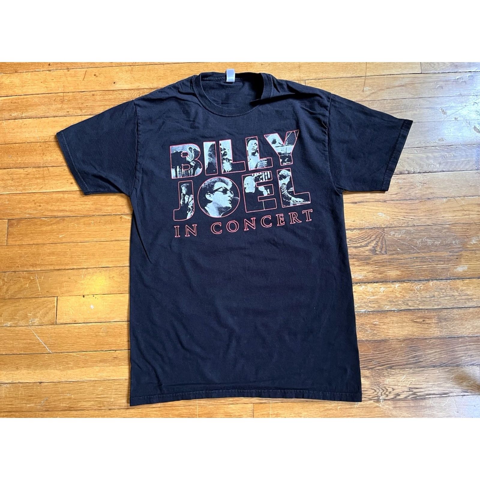 Jerzees Billy Joel Madison Square Garden 100th Performance Shirt M Black Cotton Jersey Size US M / EU 48-50 / 2 - 2 Thumbnail