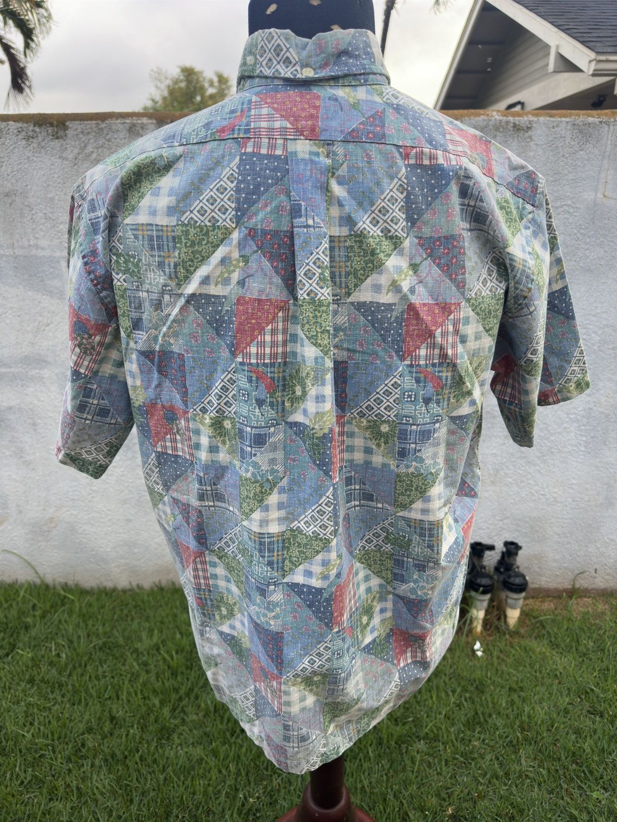 Reyn Spooner PreOwned Reyn Spooner Multicolored 3/4 Button Men's Large Size US L / EU 52-54 / 3 - 2 Thumbnail
