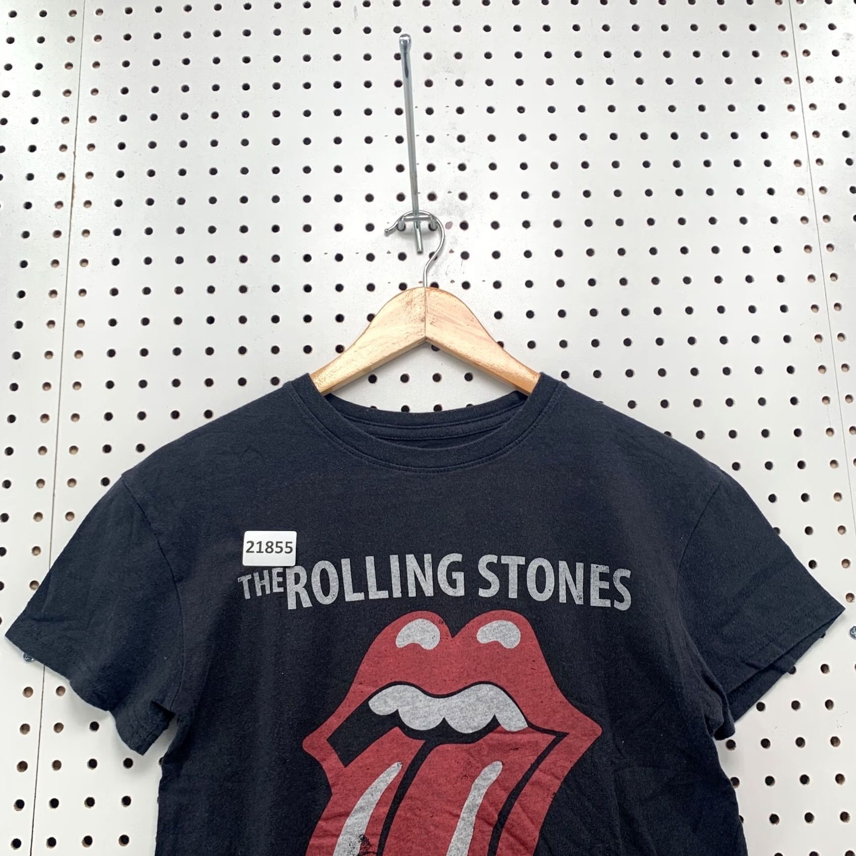 Vintage The Rolling Stones Shirt Black 1975 US Tour Womens XS T-Shirt Music Rock Band T Size XS / US 0-2 / IT 36-38 - 5 Thumbnail