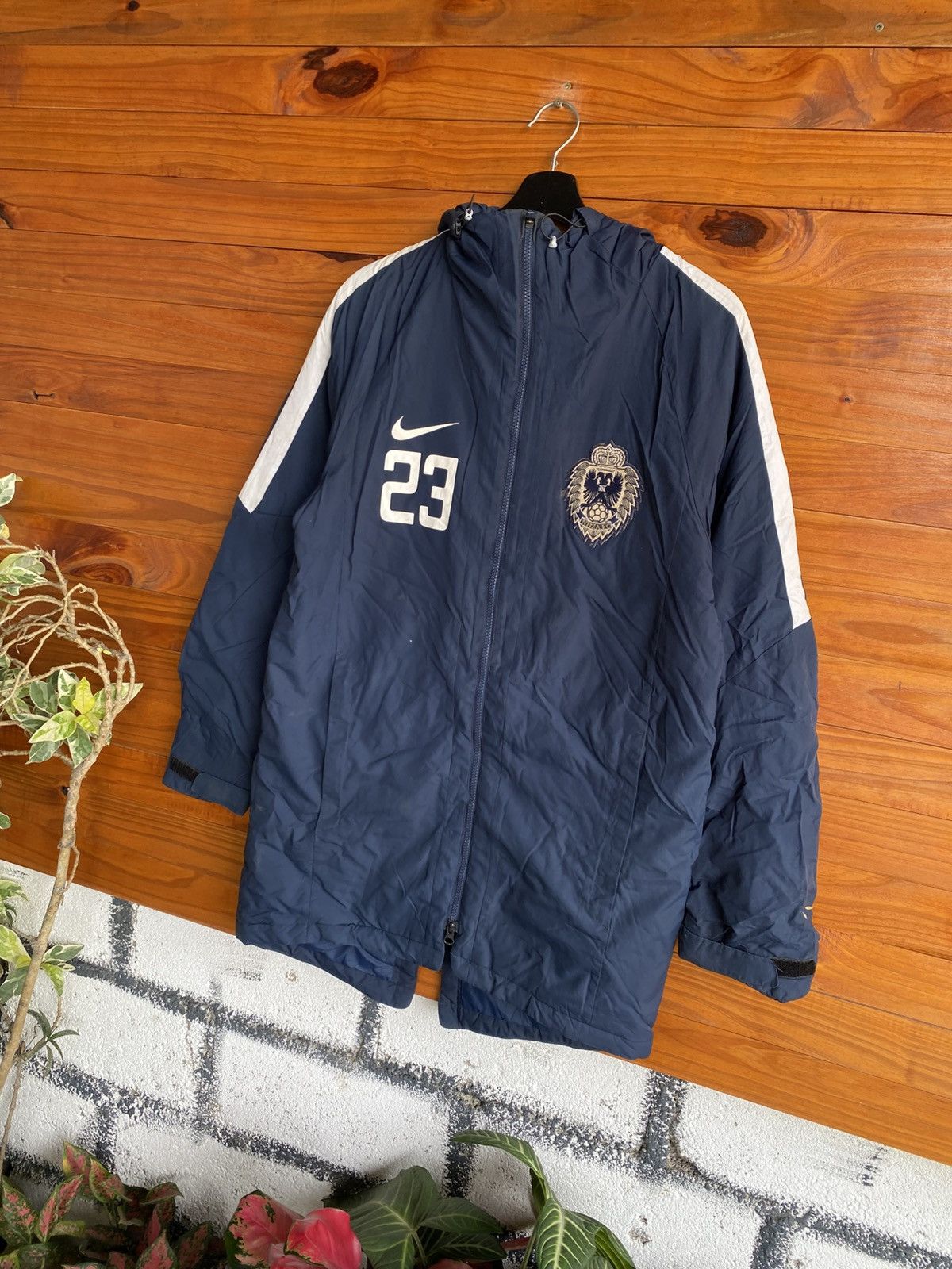 Nike Vintage Nike NIZAF Football Bench Jacket No.23 – Bosnia Team Size US S / EU 44-46 / 1 - 4 Thumbnail