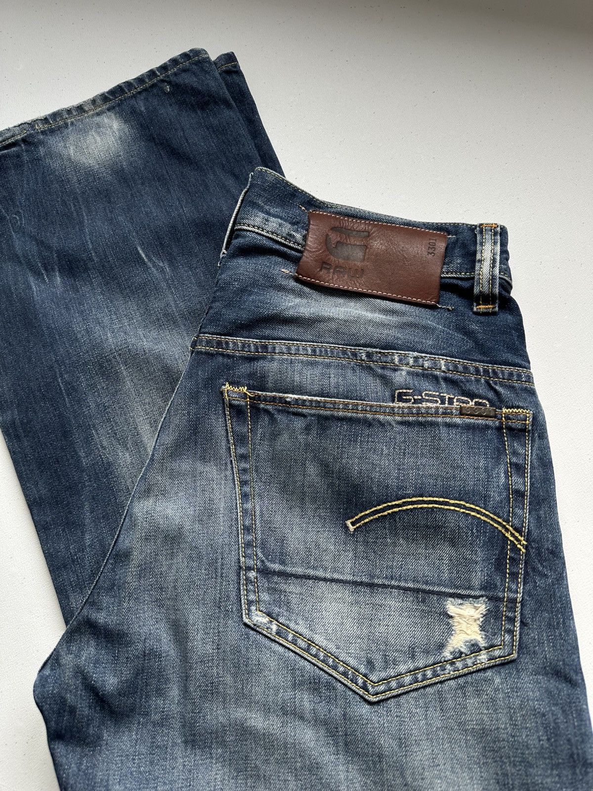 G-Star G-star If Six Was Nine Distressed Jeans Size US 28 / EU 44 - 9 Thumbnail