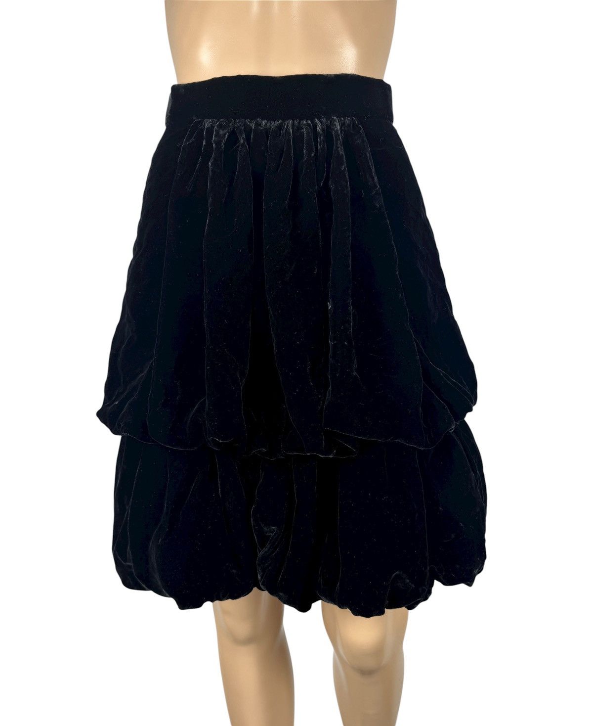Other Requiem France Velour Voluminous Skirt With Filling FR38 US6 Size 28" / US 6 / IT 42 - 1 Thumbnail