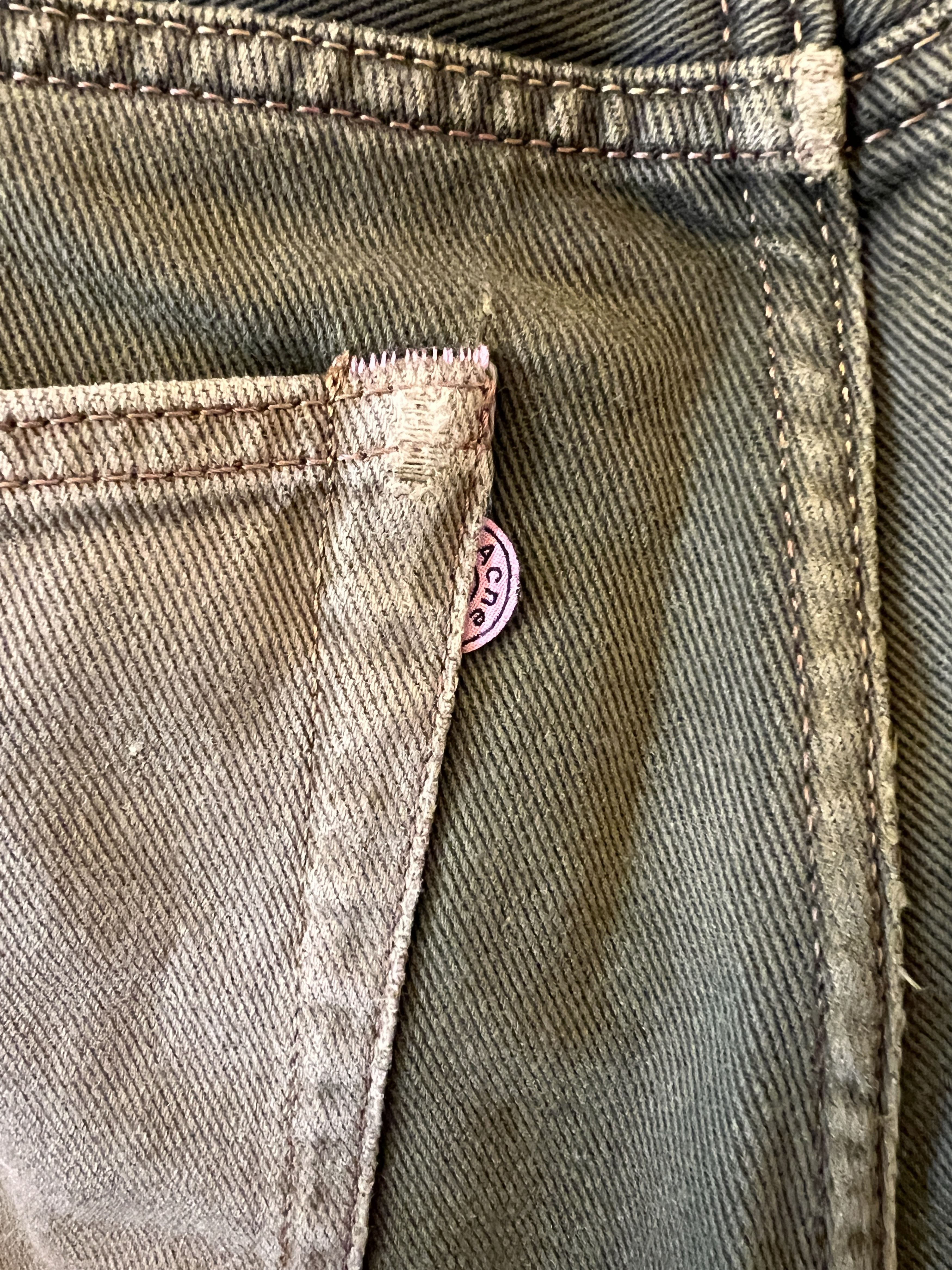 Acne Studios Western style cowboy denim pants Size US 30 / EU 46 - 7 Thumbnail