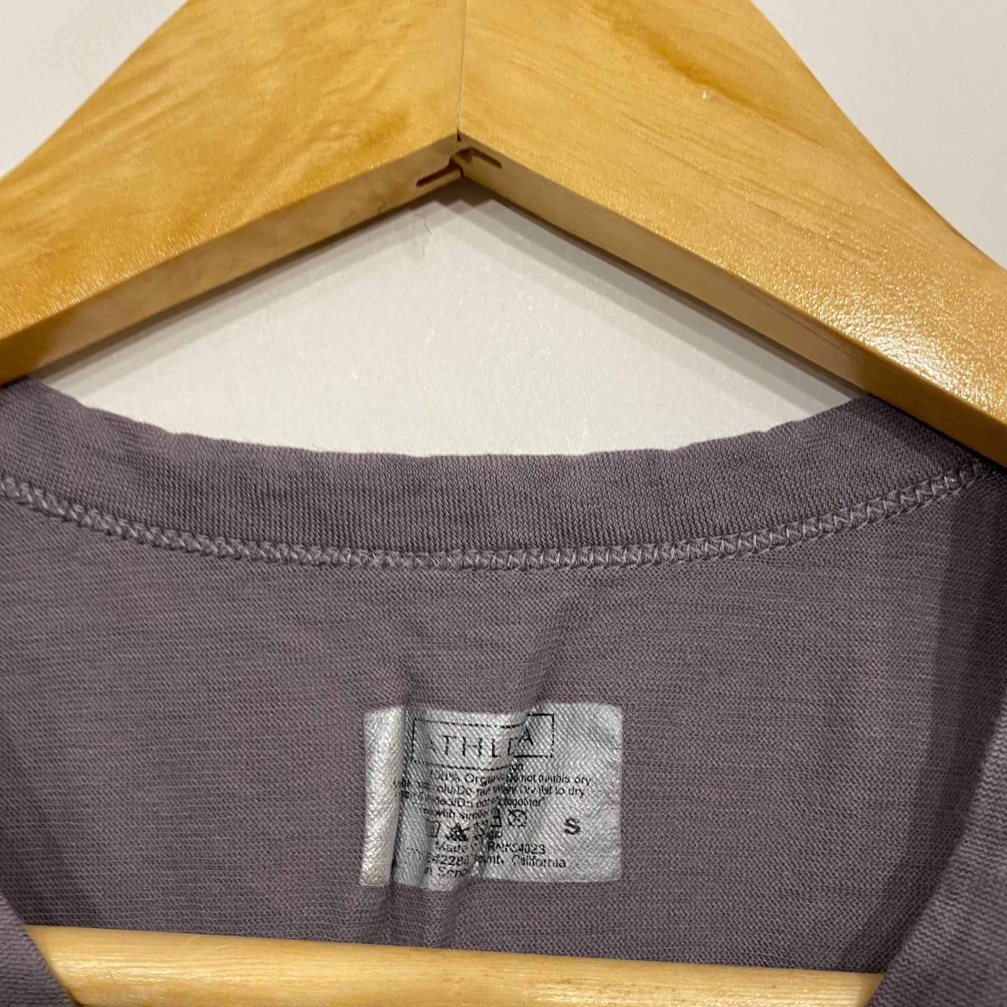 Athleta Athleta Grey Cotton Tank Top Size Small Size S / US 4 / IT 40 - 2 Thumbnail