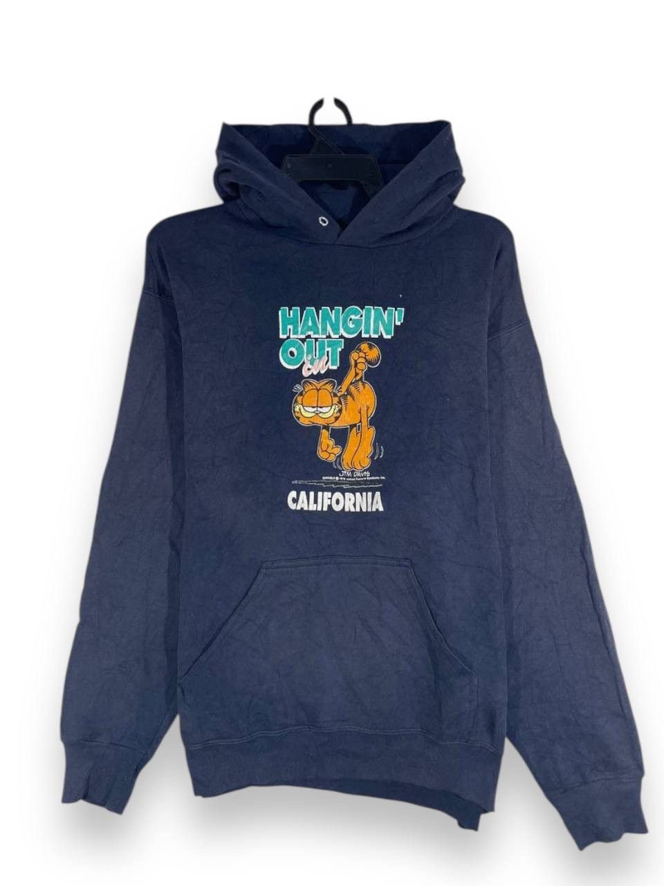 Other Vintage 90s Garfield cartoon cat jim davis hoodie size L Size US L / EU 52-54 / 3 - 1 Thumbnail