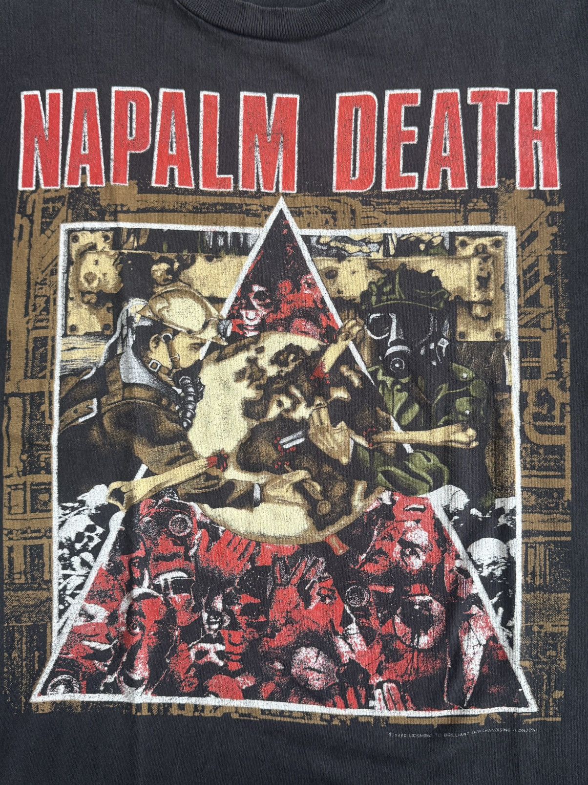 Fruit Of The Loom 30 years of Napalm Death Musical For Destruction Size US XL / EU 56 / 4 - 3 Thumbnail