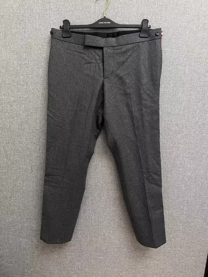 Thom Browne Thom browne Size 2 Webbing wool trousers 2504-Nextarrow Size US 30 / EU 46 - 1 Thumbnail