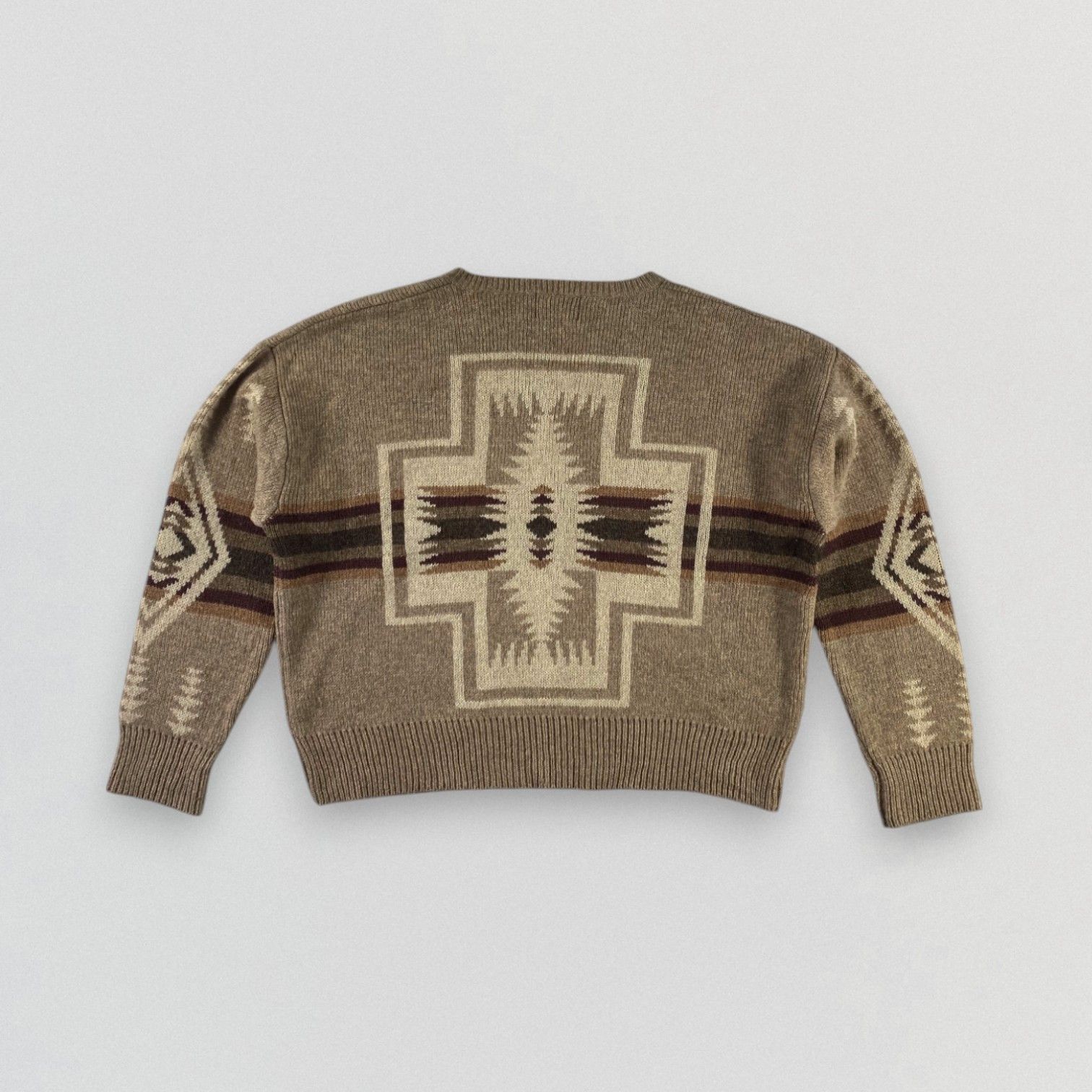 Pendleton Pendleton Sweater Wool Shetland Harding Crewneck Size US M / EU 48-50 / 2 - 2 Thumbnail
