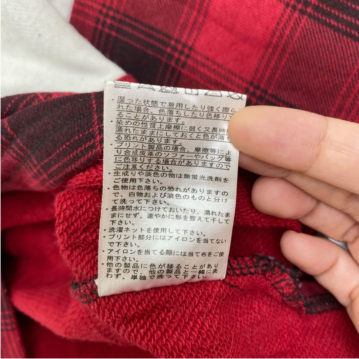 Vision Streetwear VISION STREETWEAR Brand Check Tartan Print Oversize Hooded Size US M / EU 48-50 / 2 - 7 Thumbnail