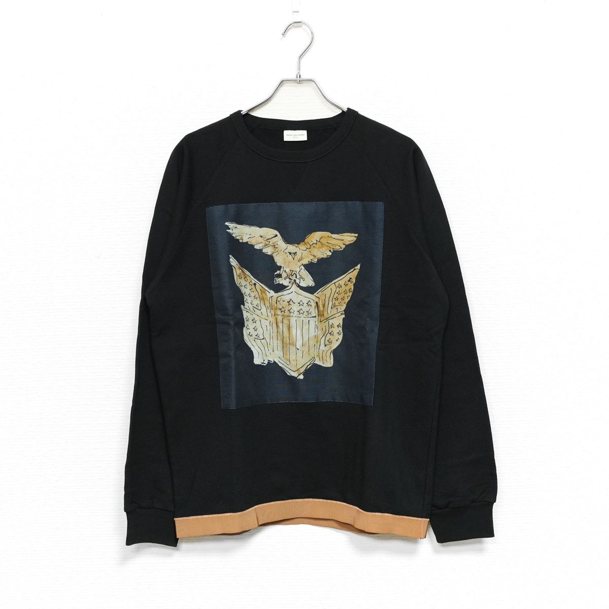 Dries Van Noten DRIES VAN NOTEN HUNTER EAGLE PATCH CREW SWEAT Size US M / EU 48-50 / 2 - 1 Thumbnail