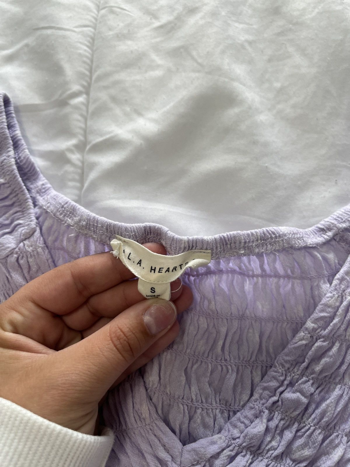 Pacsun purple floral top Size S / US 4 / IT 40 - 2 Thumbnail