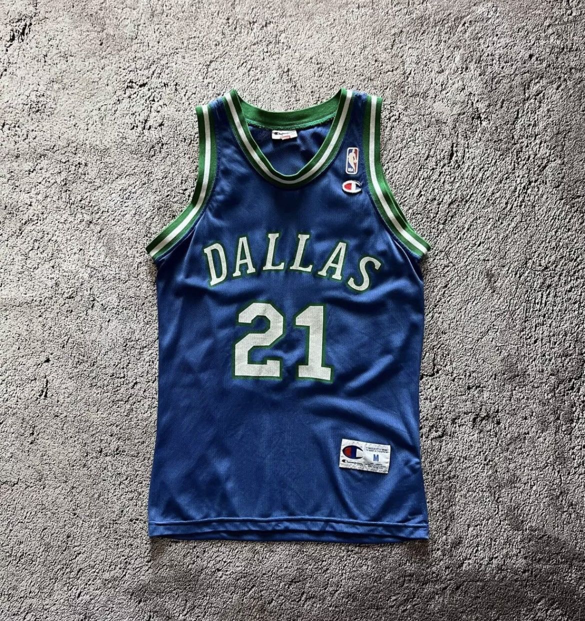 Champion × Vintage Vintage Dallas Mavericks Jason Kidd Authentic Champion Size US M / EU 48-50 / 2 - 1 Thumbnail